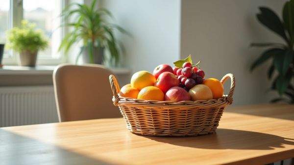 Optimiser votre pause avec un panier de fruits au bureau