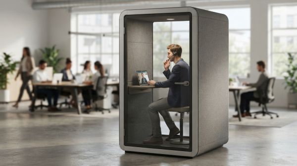 Top cabines acoustiques sous 1m² idéal pour votre espace de travail