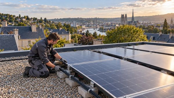 Top entreprises de panneaux solaires à Rouen pour projets écoresponsables